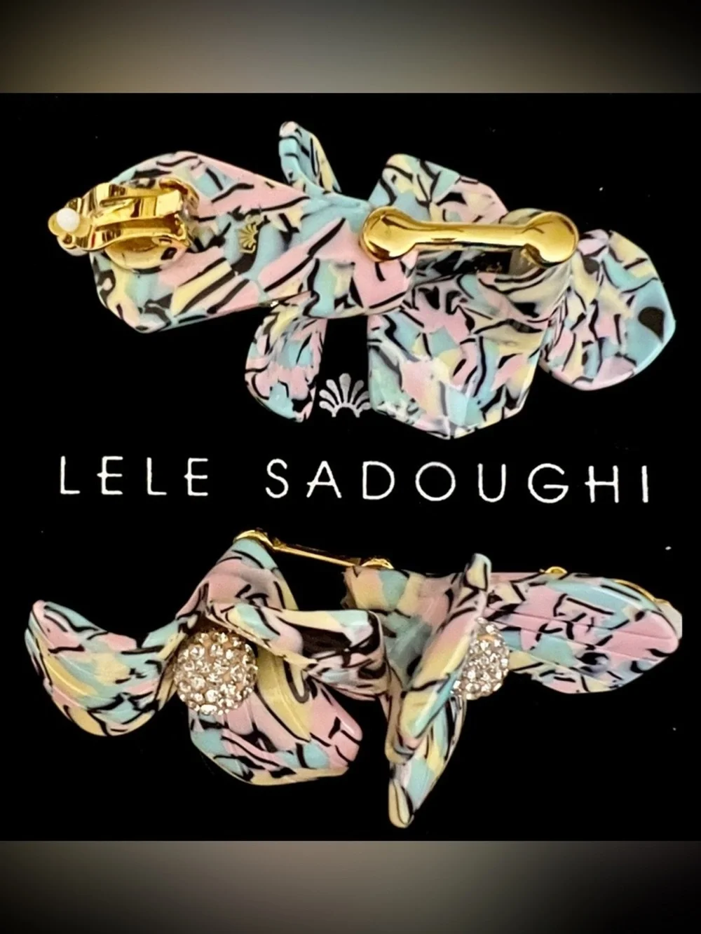 🔥🔥ONE ITEM DEAL OF THE DAY LELE SADOUGUI Authentic Earrings Reduced Buy Now Save